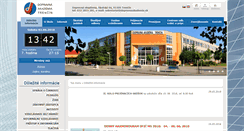 Desktop Screenshot of dopravnaakademia.sk